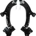 Front Lower Control Arm Kit Fits for 2007 2008 2009 2010 2011 Honda CR-V Suspension Kit ith Ball Joints Driver Passenger Side K620500 K620501