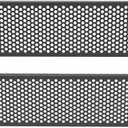 2 Pack 2U Vented Blank Panel - Metal Rack Mount Filler Panel for 19in Server Rack Cabinet or Enclosure, Black (2UVBP2PC), 19 inches x 2U x 24 inches