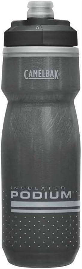 CamelBak Podium Chill Bike Insulated Squeeze Water Bottle Black, 21oz