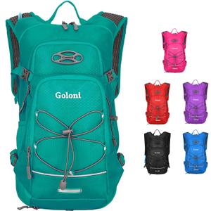 Hydration Backpack,Lightweight Hiking Backpack with 2L Water Bladder,Water Backpack for Biking, Running, Festival
