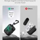 ESR for AirPods Pro 2 Case (2023/2022/2019, 2nd/1st Gen), Compatible with AirPods Pro 2nd Generation (USB-C/Lightning Cable), Effortless MagSafe, Drop-Proof Lock, Easy Open, Cyber Series, Black | 2023, 2022, 2019, 2nd Gen, 1st Gen, USB-C