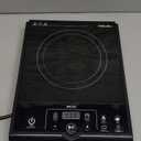 Mueller RapidTherm Portable Induction Cooktop, 1800W Hot Plate Electric Stove Top Burner. 8 Temp Levels, Auto-Off & Pot Detection, LED Display, Child Lock, 4 Programs, Burners for Cooking