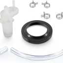 34122 Vacuum Breaker for Thetford Aqua Magic Style II, Style Lite, Style Plus, and Residence RV Toilet Models