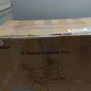 Walkers for Seniors, Rollator Walker with Seat, 12" Big Rubber Wheels All Terrain Rollator Walker with Backrest, Built-in Cable, Cup Holder, Foldable and Height Adjustment for Seniors, Gold