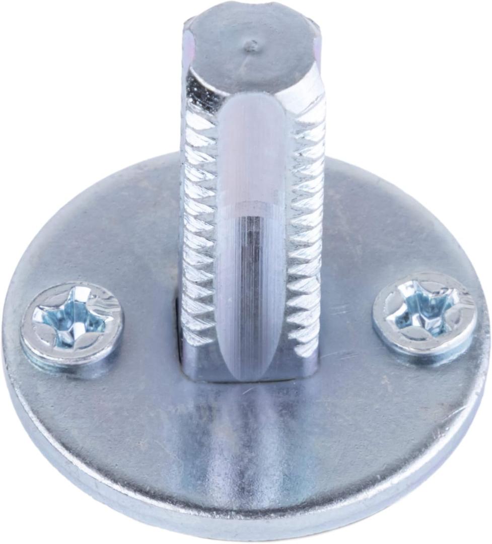 Zinc Plated Steel Dummy Door Knob Spindle | Pack of 2 | Stem 15/16" Long, 3/8" - 20 TPI | Antique Doorknob Hardware, Door Knobs Replacement Parts | FB4-SZ