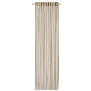 Curtain Light Beige 1Pcs 88x52Inc