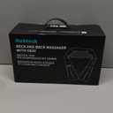 Nekteck Shiatsu Neck Massager with Heat for Pain Relief Deep Tissue, Valentines Day Gifts for Him Her Relaxation Tools, FSA Eligible Back Shoulder Kneading Massage Pillow, HSA Eligible (NOT Cordless)