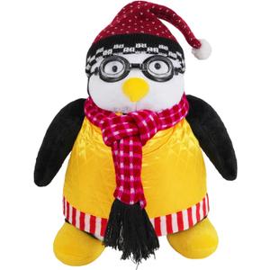 Penguin Stuffed Plush, Friend Plush Penguin Toy, TV Cute Soft Fluffy for Christmas Birthday Holiday Decoration