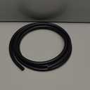 Othmro 2Pcs NBR Plastic Soft Tube 8mm Inner Diameter 12mm Outer Diameter 1000mm Length NBR Tubing Plastic Tubing Round Plastic Pipe for Hardware Laboratory Carburetors Black