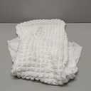 XMNTG Dining Room Chair Slipcovers 1-Piece Stretch White Dining Chair Covers Dorm Chair Cover Non Slip Washable Furniture Protector with Skirt Country Style for Hotel Ceremony Party (White)