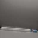 Changshade Cordless Cellular Shades, Blackout Honeycomb Shades for Windows, Pull Down Pleated Blinds, Easy to Install for Indoor Windows and French Doors,36" W x 64" H, Grey