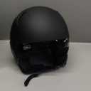 Westt Open Face Motorcycle Helmet, DOT Approved, 3/4 Helmet Motorcycle, 3 DIY Styles, Ventilation and Comfort, with Sun Visor Quick Release, for Men & Women - for Chopper, Scooter (Rover L Black)