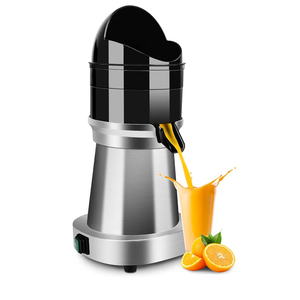 YUANHAO Commercial Stainless Steel Electric Citrus Juicer - 120V, 1400 RPM