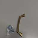 Amerock Bellamy 3-3/4 inch (96mm) Center-to-Center Champagne Bronze Cabinet Pull, BP36688CZ