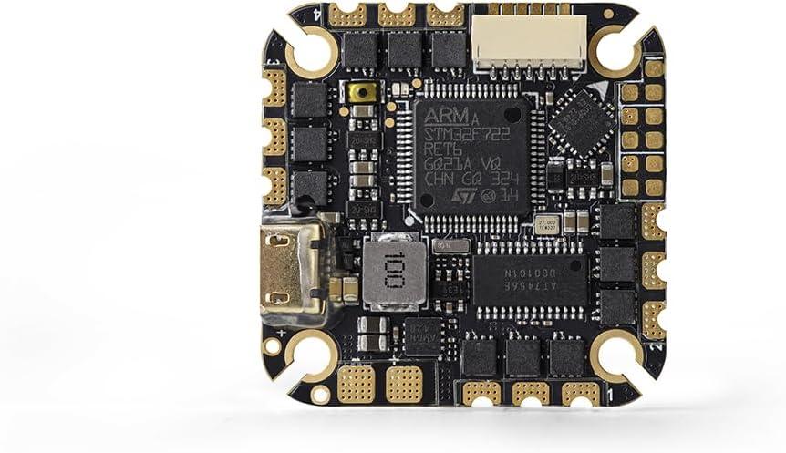 HGLRC Specter 40A 4-6S AIO, MPU6000 Gyroscope, with STM32 F722 FC, Camera, HD/Analog Two-in-one Direct Plug-in Interface for FPV Racing Drone Quadcopters