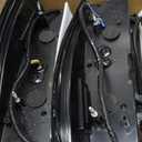 LED Tail Light Fit for Sierra 1500 2019-2023, for Sierra 2500HD 3500HD 2020-2023, Rear Taillight Assembly, Black Housing Smoke Lens