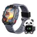 4G Kids Smart Watch, T17 Smartwatch Gifts with Panda Holder, GPS Tracker, Video Calling, SOS, Voice Chat, SMS, School Mode, Puzzle Games, HD Touch Screen for Boys & Girls 3-12