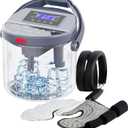 ICYTHRP Cold Therapy Machine with Programmable Timer, Portable Ice Machine for Knee After Surgery, Knee Replacement Recovery System for Pain Relief w/Compression Pad for Shoulder, Hip and Ankle