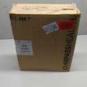 Carex Round Hinged Raised Toilet Seat, Elongated Toilet Seat Riser, Adds 3.5 Inches of Height, 300 lbs Capacity, Elevating and Raising Seat for Elderly and Handicap, Universal, Slip-Resistant, White