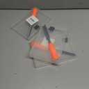 3 x Golf Grip Tape Remover Tool, Quick and Easy Graphite/Steel Shaft Tape Stripper Remover Golf Grip Repair Kits for Easily Cleaning and Repairing Golf Handle Grip Golf Gift Kit for Men (Orange)