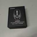 SHUNJINRUN
Bluetooth Mouse Wireless, Rechargeable, Multi-Device(2.4G/BT5.0/BT3.0), 7 Buttons, Silent Click, Ergonomic, 7-Color Backlit, LED Light up Mice for Laptop, Computer, Mac, PC, Chromebook - Black