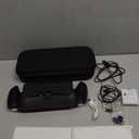 KOVA 13 in 1 Accessories Set for Playstation Portal Remote Player, Carrying Case for PS Portal ,TPU Shell Cover Skin with Kickstand,Portable Charging Dock,2 HD Screen Protector,4 Thumb Grip,Earbud Headphones for PS5 Portal Bundle (Black)