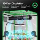 VIVOSUN AeroLight A150SE 150W LED Grow Light with Fan & Smart Control