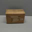 Glowworm 10.5 Inch Rectangular Dinner Plates, Ceramic Salad Plates Set of 6, Porcelain Serving Platters for Dessert, Appetizer, Microwave & Oven Safe, Bohemian