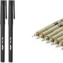 Mr. Pen- Black Fineliner Pens 4 Pack & Drawing Pens for Artists 0.2mm