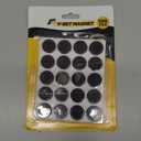 X-bet MAGNET Hyper-Sticky Magnets with Adhesive Backing - (0.8'' x 0.08'', 100 pcs) Strong Magnetic Dots for Whiteboard, Fridge, Crafts - Easy-to-Cut Stickers for Planning and Organization