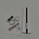 SUPOIX Band with Case ONLY Compatible for Samsung Galaxy Watch 7 40mm, 20mm Women Bling Replacement Strap & PC Protective Bumper Face Cover for Galaxy Watch 7 40mm (Starlight/ 40mm)