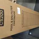 CS200 Pool Filter Replaces Jandy CS200, PJANCS200, Ultral-B9, R0462400, Unicel C-8418, Filbur FC-0823, Aladdin 35002, 200 Sq.ft Filter Cartridge 1 Pack | Easy-Rinse Design,10+ Cleaning Cycles,High-density filter captures 99%dirt
