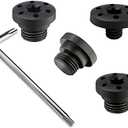 Guuun Beretta 92 & Taurus PT92 Grip Screws, T10 Torx Key, Black