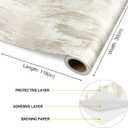 30"118" Concrete Cement Wallpaper Peel and Stick Industrial Style Wallpaper Self Adhesive Beige 3D Faux Concrete Contact Paper Peel and Stick Cement Wall Paper for Bathroom Bedroom Kitchen