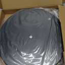 10 Inches Light Canopy Kit, Heavy Duty Replacement Ceiling Cover Plate & Mounting Hardware for 3-Light Cluster Pendant Lighting Fixture (Black)