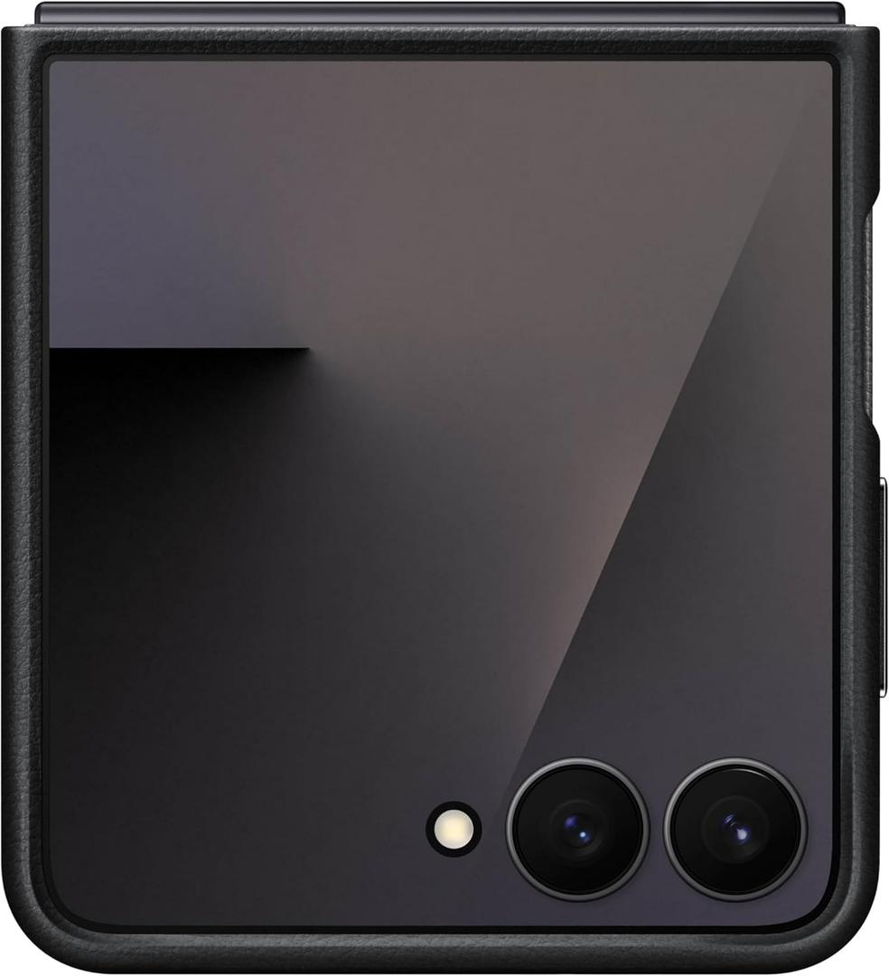 Samsung Galaxy Z Flip7 Kindsuit Phone Case, Textured Feel, Protective Cover, Soft Inner Lining, US Version, Black