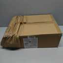 Amazon Basics Ceramic Nonstick Cookware, 8-Piece Set of Pots and Pans, Dishwasher and Oven-Safe, All Cooktop Friendly, Linen Gray