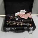Clarinet Instrument Professional Clarinet C Tune Ebony Wood Or Bakelite Sliver Plated Keys With Clarinet Accessories