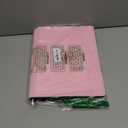 Premium 9 Pocket Card Binder for 540 Cards, Fabmaker PU Cover Trading Card Binder, Sturdy Card Collection Album, Sleek Card Holder Folders for Game Cards & Sports Cards, Pink