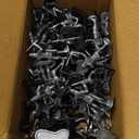 ONEST 60 Pieces Mini Medieval Knights Soldier Army Figures Soldiers Figurines Cupcake Topper Party Table Decorations