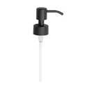 Kapitan Soap Dispenser Pump Replacement Head Black Spare Stainless Steel 28Mm Brushed Finish