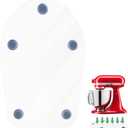 Mixer Slider Mat for KitchenAid 4.5 QT Tilt Head Stand Mixer, Sliding Tray Slider Pad for Kitchen Aid 4.5 Qt Stand Mixers Accessories, Clear