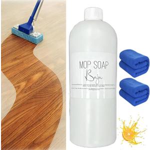 DOUNIU Mop Soap, 120ml Luxury Floor Cleaning Soap, Multi-Surface Deep Clean with Lasting Aroma for Household Daily Cleaning