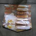 Spa Zen Stones & White Orchid Magnetic Dishwasher Cover (25.6" x 23")