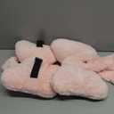 Macarrie 2 Pcs Car Neck Pillow Plush Butterfly Bow Car Headrest Pillow Comfortable Seat Neck Support Cute Car Head Rest Accessories for Driving Travel Driver Chair Girl Style Interior Decor(Pink)