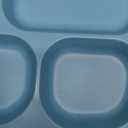 shopwithgreen Bamboo Divided Plates for Kids Adults - Dinnerware Set for Toddlers Kids Children Baby, Toddler Dinner Plates, BPA Free, Stackable, Dishwasher Safe, 9.4 inch, Set of 3