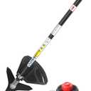 Replacementpart brushCutter Trimmer Attachment Compatible with Worx Troy-Bilt Sunseeker brushcutter Trimmers Black