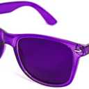 GloFX Violet Color Therapy Glasses Chromotherapy Mood Enhancing Glasses