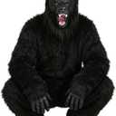 Deluxe Grizzly Bear Costume, Adult One Size (Black)