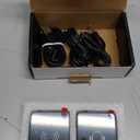 LEKATO MS-1 Wireless in Ear Monitor System, 2.4GHz Stereo in-Ear Monitoring with Transmitter Receiver Clip On, One to Many, Auto-Pairing,Wireless IEM for Band Rehearsal,Studio, Church,Small Gigs (Black)